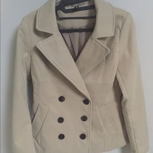 H&M Tan Pea Coat
